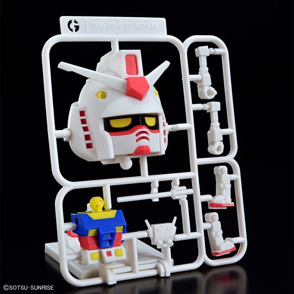 Gundam 1/1 Gunpla-Kun DX Set (With Runner Ver. Recreation Parts) Model Kit