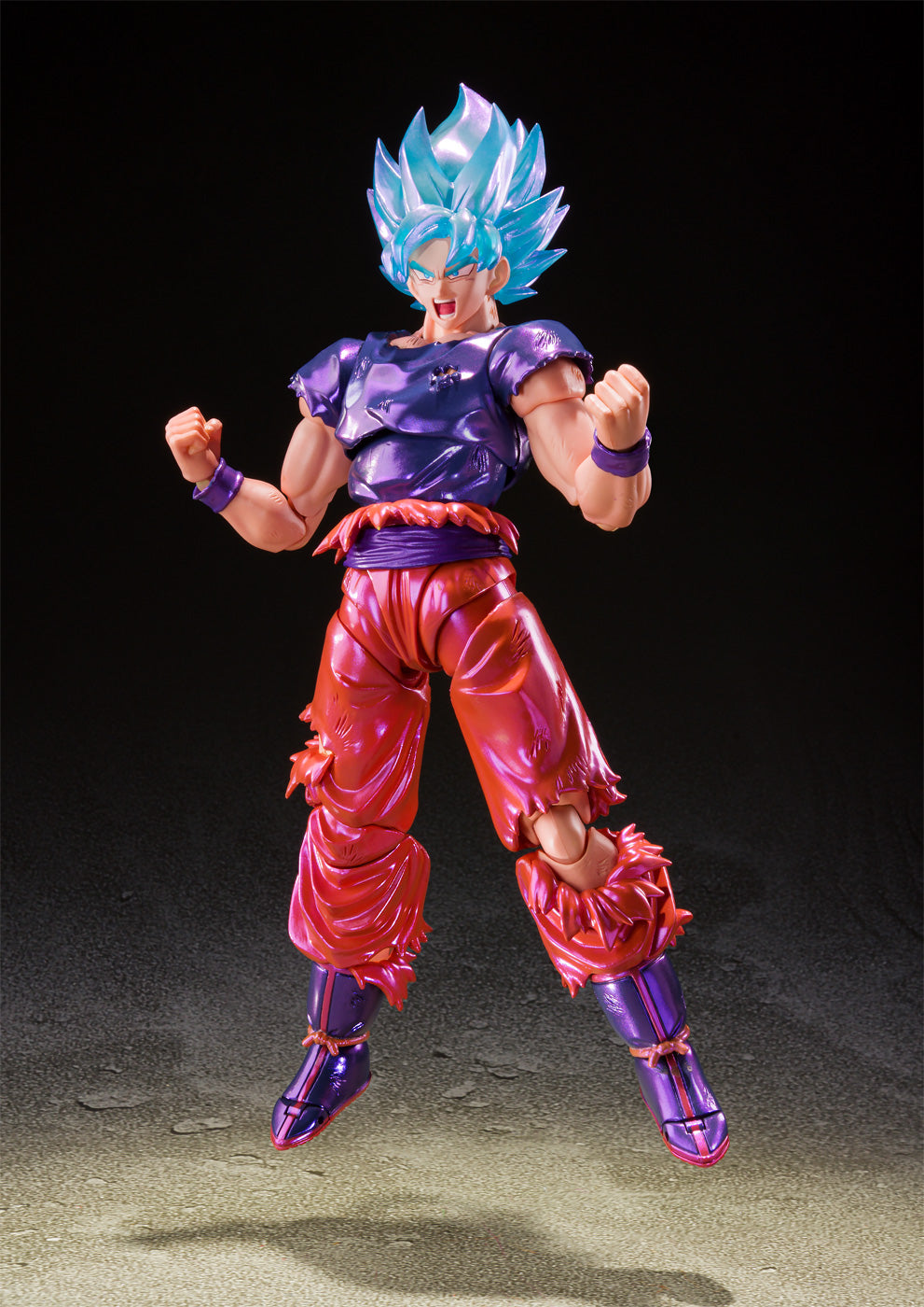 S.H. Figuarts Dragon Ball Super Super Saiyan God Super Saiyan Son Goku Kaio-Ken Exclusive Action Figure
