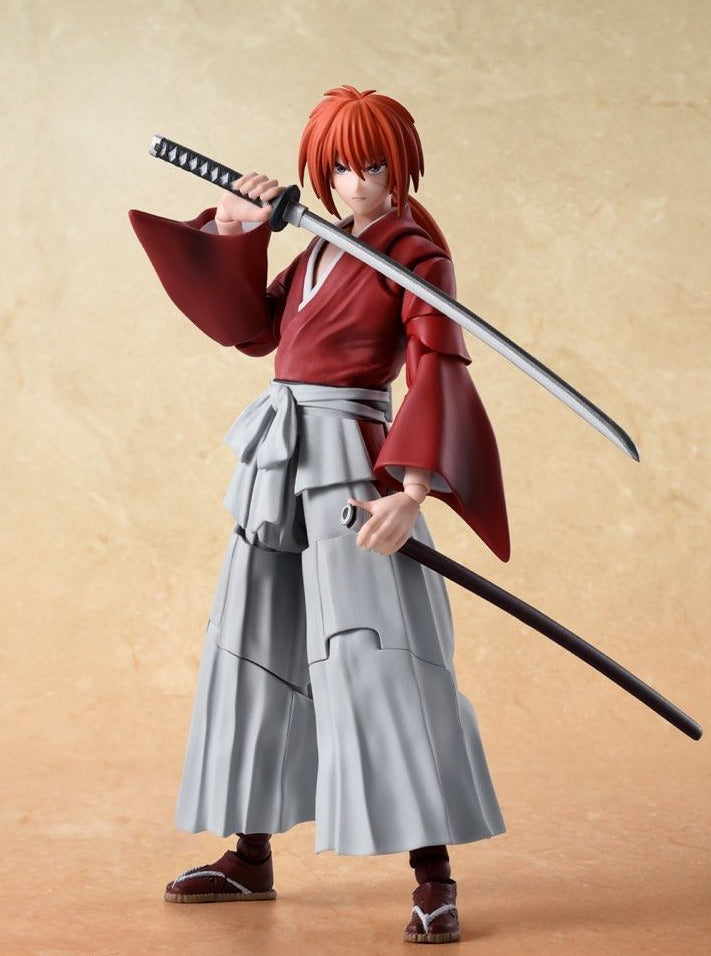 S.H. Figuarts Rurouni Kenshin: Meiji Swordsman Romantic Story Kenshin Himura Action Figure