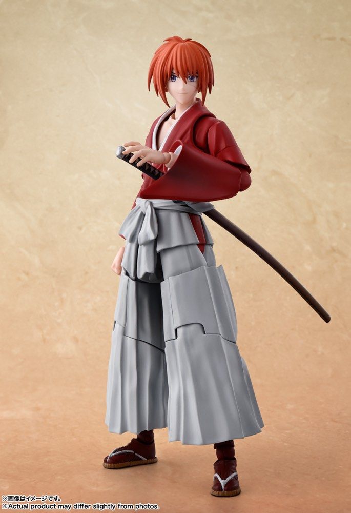 S.H. Figuarts Rurouni Kenshin: Meiji Swordsman Romantic Story Kenshin Himura Action Figure
