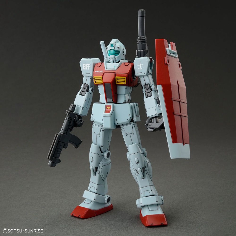 Gundam 1/144 HG The Origin RGM-79 GM (Shoulder Cannon / Missile Pod) Model Kit
