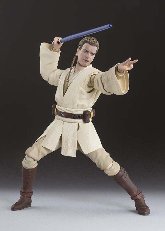 S.H. Figuarts Obi-Wan Kenobi Star Wars Episode I (1) The Phantom Menace Action Figure (Reissue)