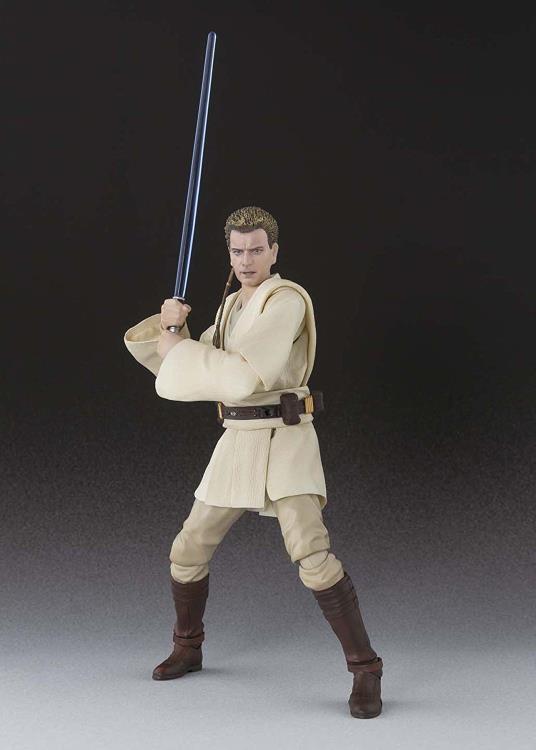 S.H. Figuarts Obi-Wan Kenobi Star Wars Episode I (1) The Phantom Menace Action Figure (Reissue)