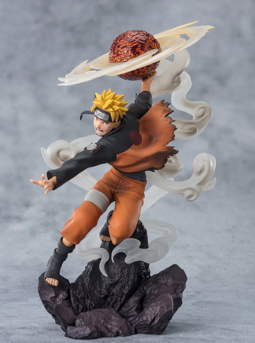 Figuarts Zero Extra Battle Naruto Shippuden Naruto Uzumaki (Sage Art: Lava Release Rasenshuriken) Statue