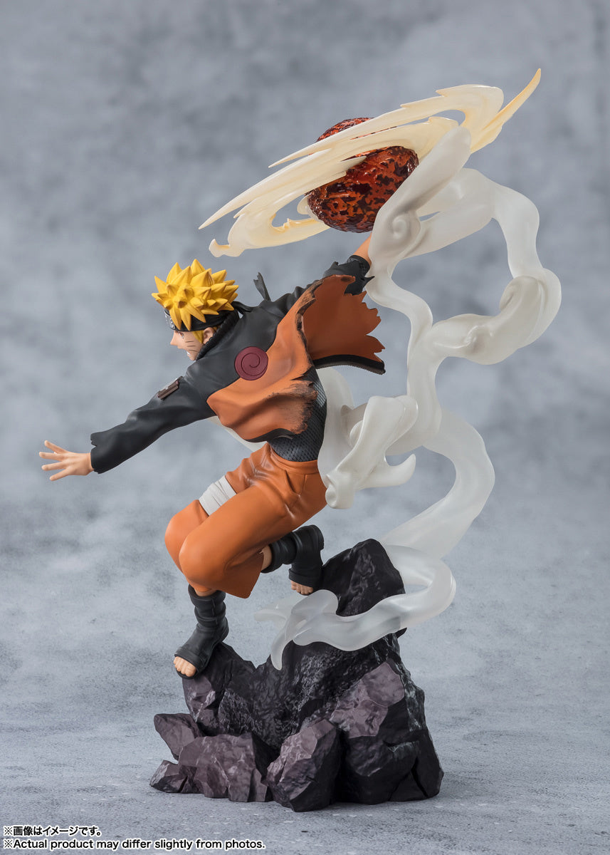 Figuarts Zero Extra Battle Naruto Shippuden Naruto Uzumaki (Sage Art: Lava Release Rasenshuriken) Statue