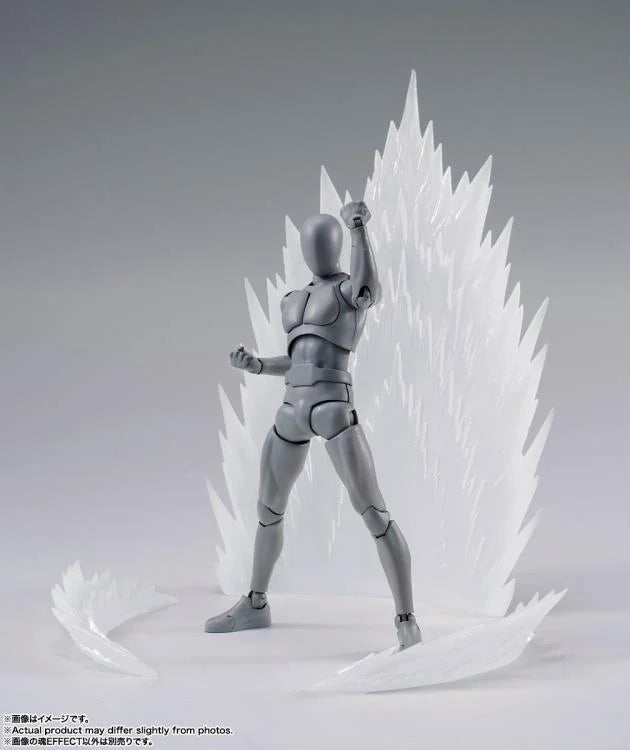 Tamashii Effect Energy Aura White Version Stand Base Stage S.H Figuarts