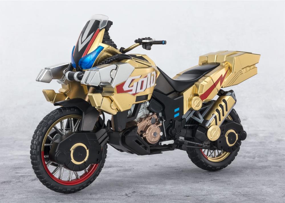 S.H. Figuarts Kamen Rider Gotchard Gold Dash Bike Action Figure