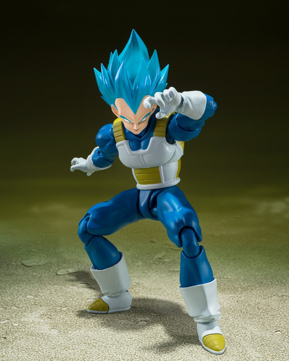 S.H. Figuarts Dragon Ball Super Saiyan God Super Saiyan Vegeta (Unwavering Saiyan Pride) Action Figure