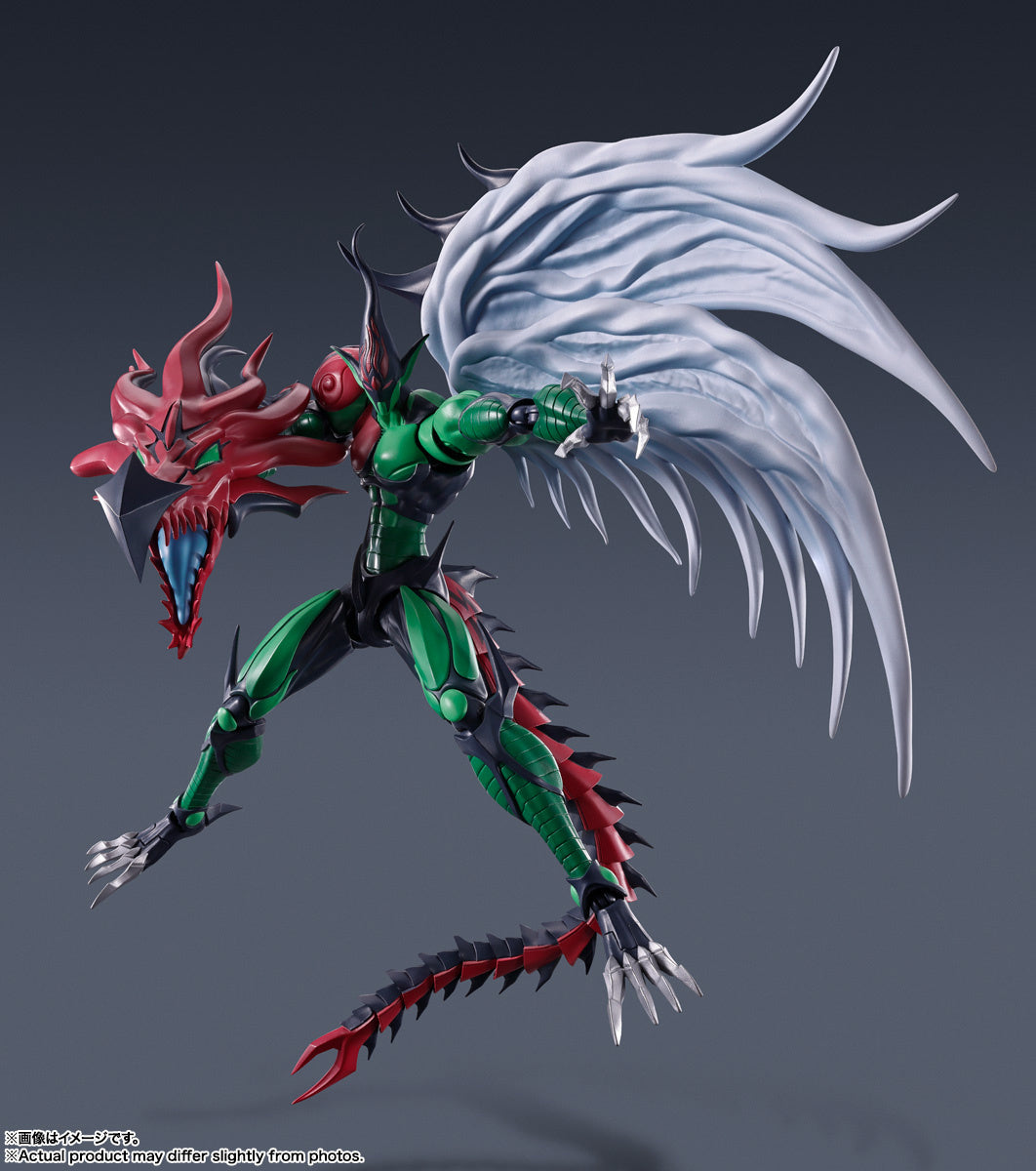 S.H. Monsterarts Yu-Gi-Oh! GX Elemental HERO Flame Wingman Action Figure