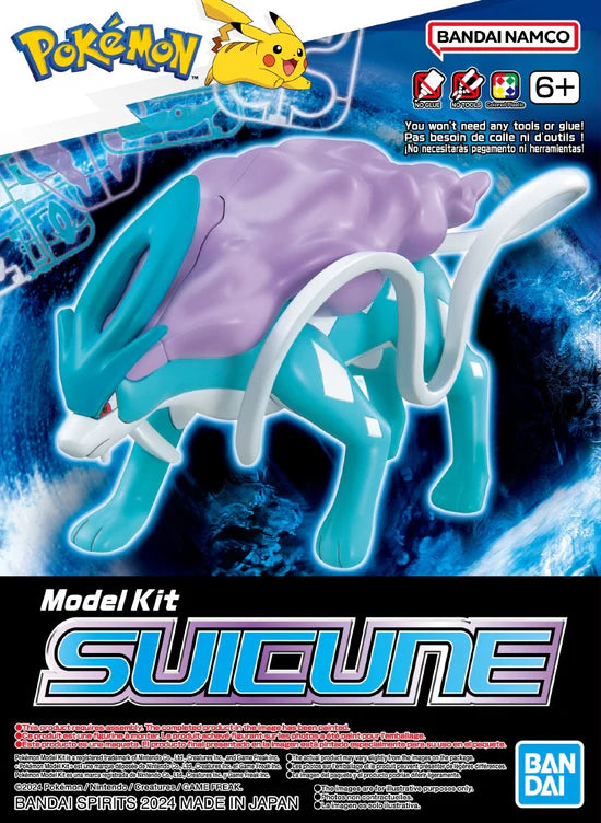 Bandai Pokemon Suicune Model Kit