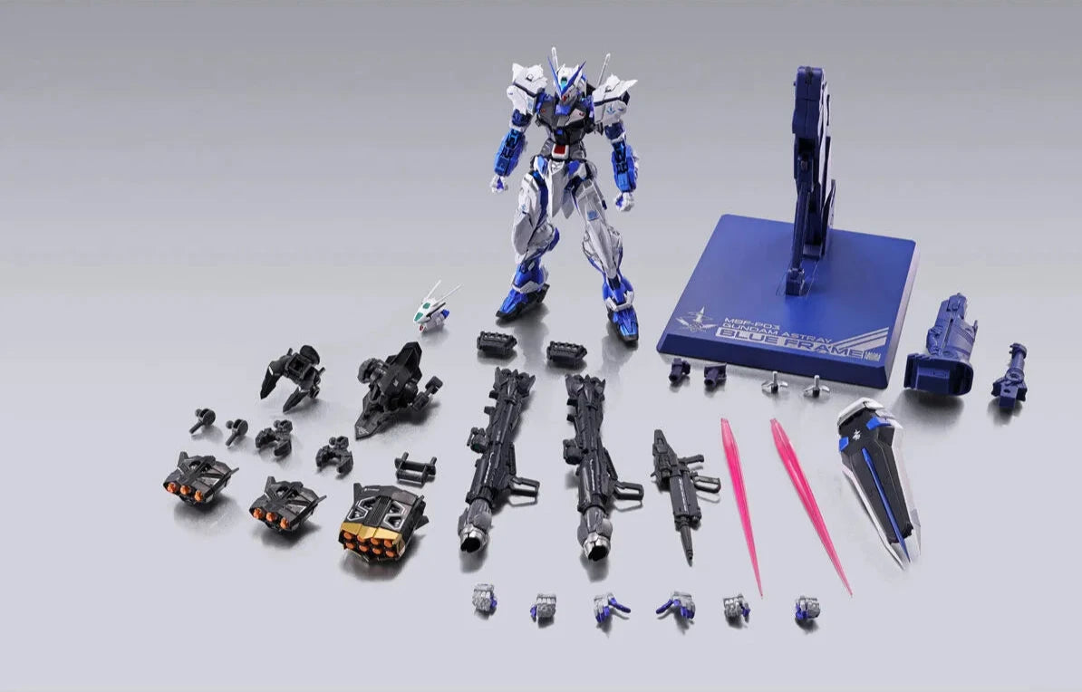 Gundam Metal Build Gundam Astray Blue Frame (Full Weapons) -Project Astray- Action Figure