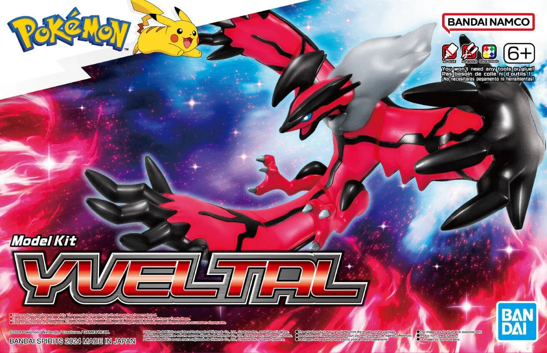 Bandai Pokemon Yveltal Model Kit