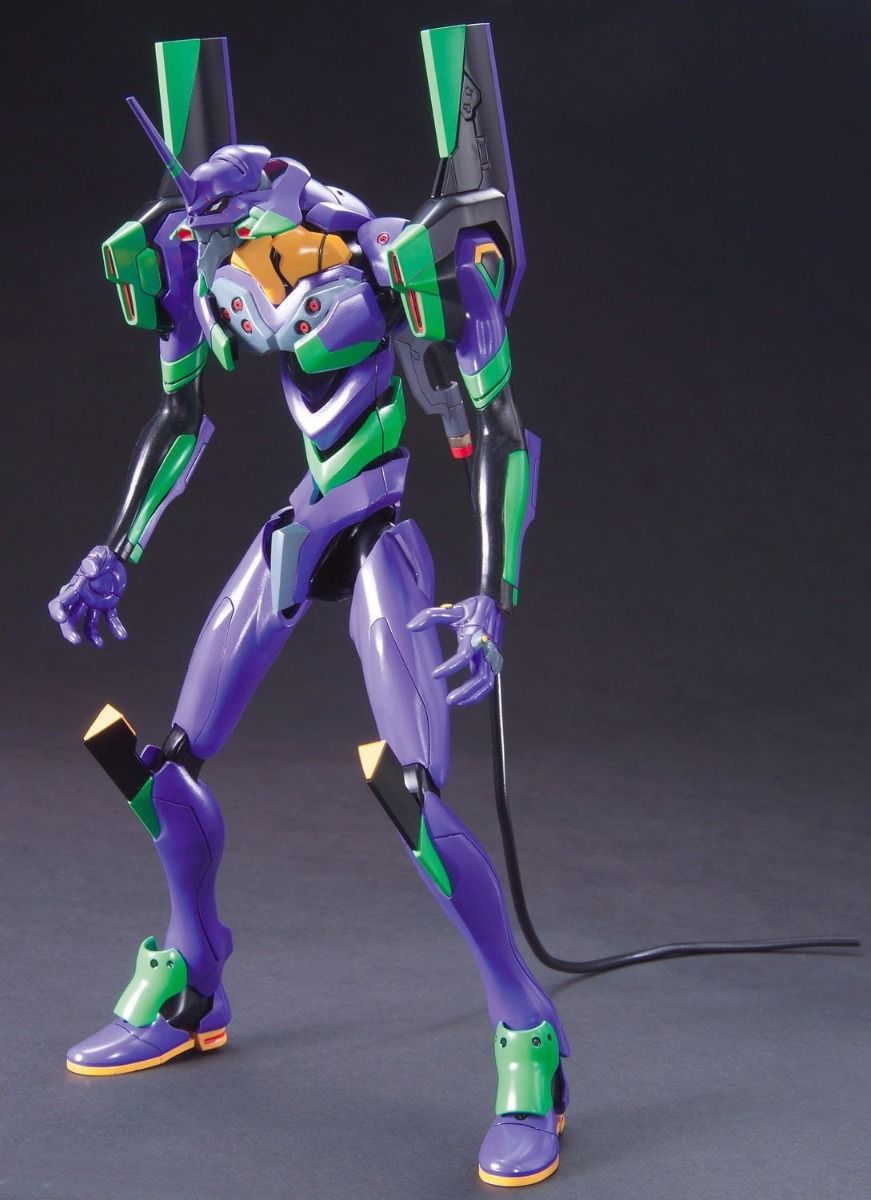 Bandai HG #04 Rebuild of Evangelion EVA-01 Test Type (2nd Movie Ver.) Model Kit