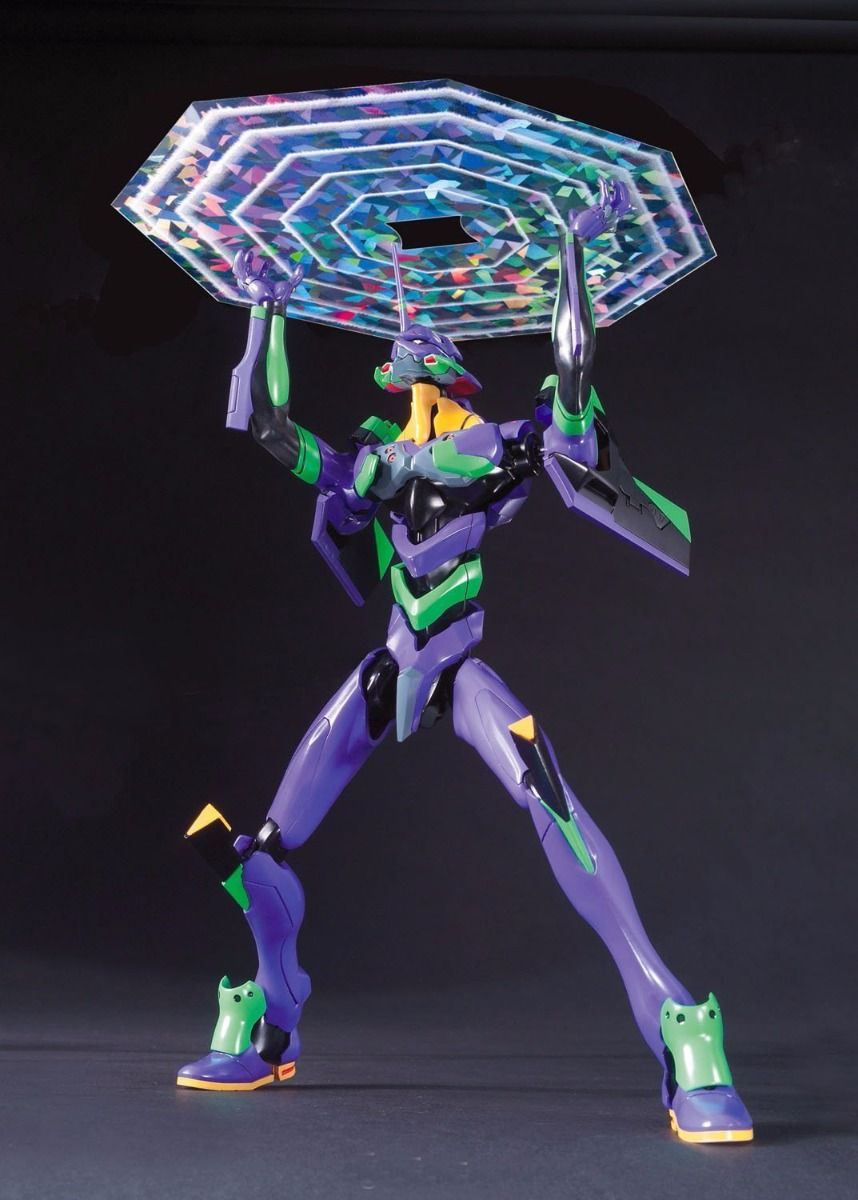 Bandai HG #04 Rebuild of Evangelion EVA-01 Test Type (2nd Movie Ver.) Model Kit