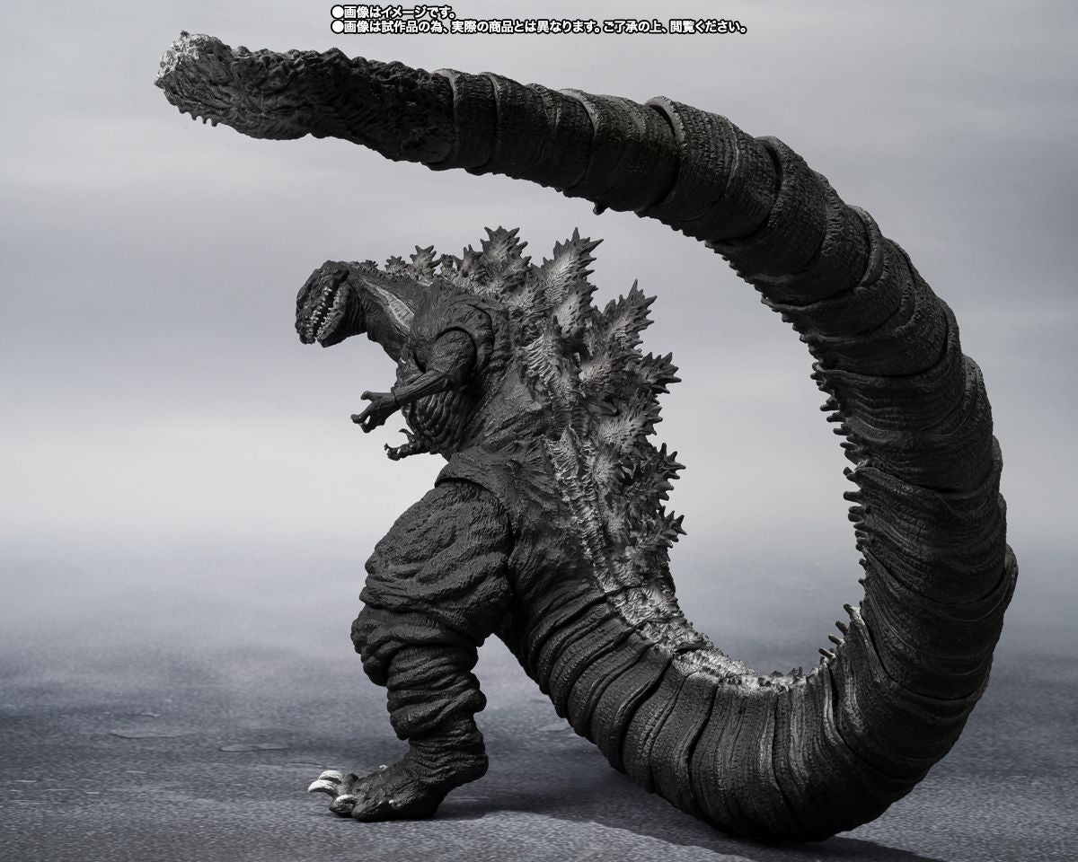 S.H. MonsterArts Shin Godzilla (2016) 4th Form (Orthochromatic Ver.) Action Figure