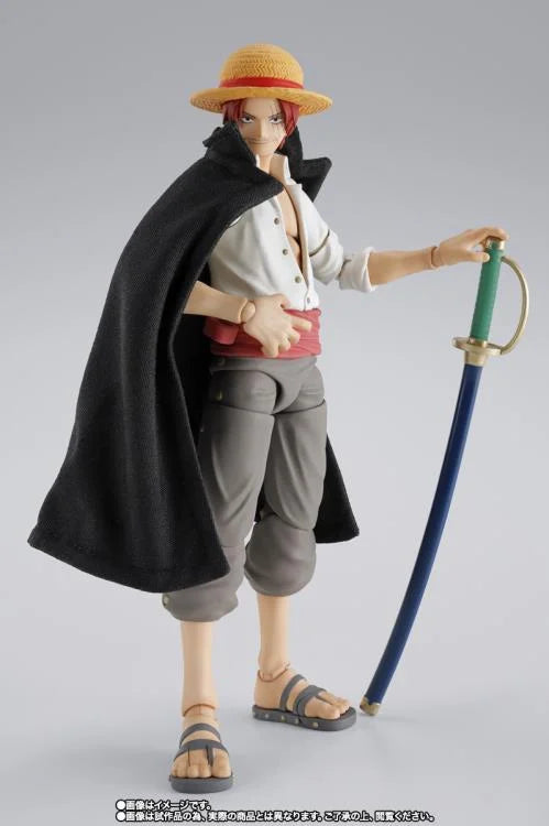 S.H. Figuarts One Piece Shanks and Monkey D. Luffy (Childhood) Action Figure