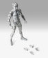 S.H. Figuarts Man Male Body Kun Sports Edition (Wireframe) Gray Color Ver. Action Figure