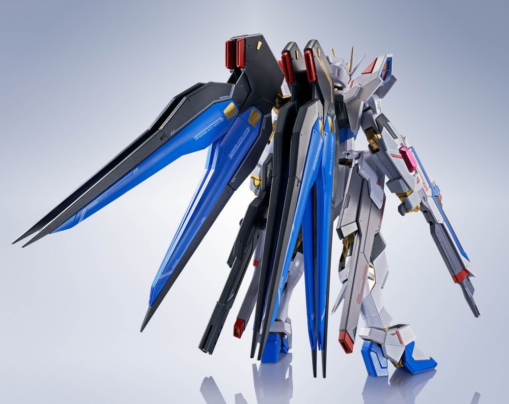 Bandai Metal Robot Spirits Gundam Seed Freedom ZGMF/A-262B Strike Freedom Gundam Type II Action Figure