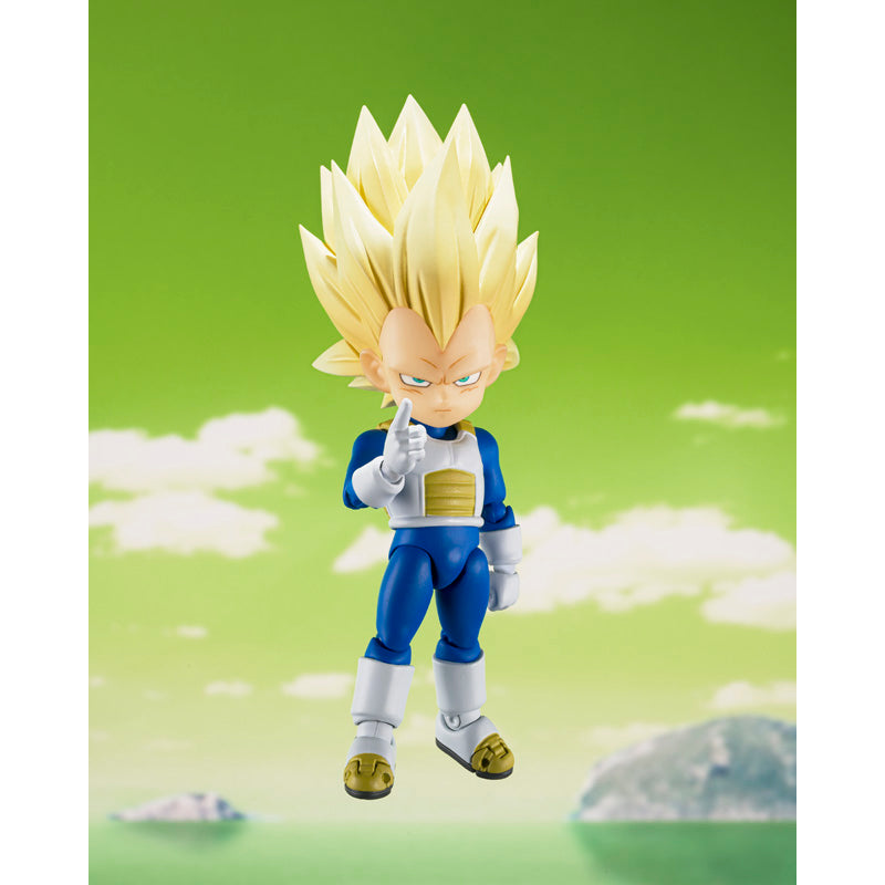 S.H. Figuarts Dragon Ball Daima Super Saiyan 3 Vegeta (Mini) Exclusive Action Figure