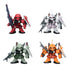 Gundam SD BB Senshi ZGMF Zaku Series Set of 4 Model Kits