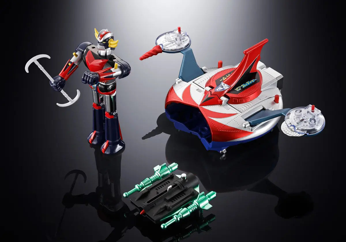 Bandai Chogokin Deluxe Grendizer and UFO Spazer Action Figure