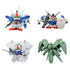 Gundam SD BB Senshi 0083 Stardust Memory Set of 4 Model Kits