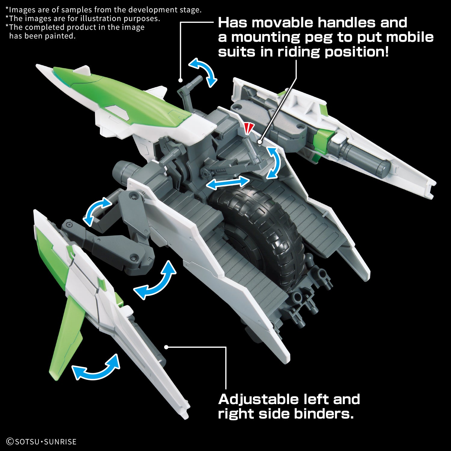 Gundam 1/144 Gunpla Option Parts Set 16 (Meteor Hopper) Model Kit