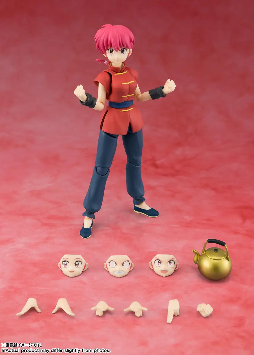 S.H. Figuarts Ranma 1/2 Ranma (Female) Action Figure