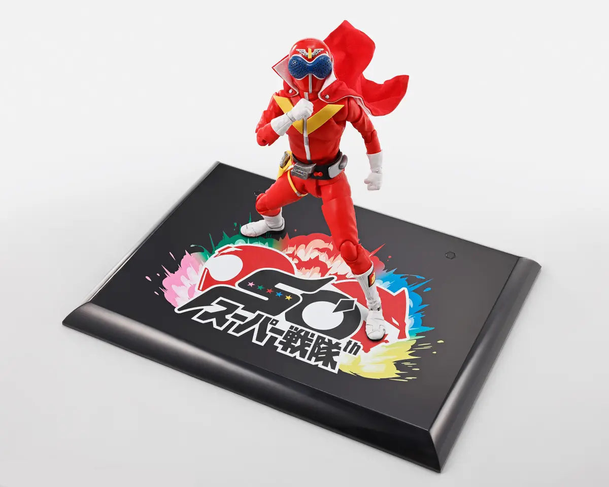 S.H. Figuarts Shinkocchou Seihou Himitsu Sentai Goranger Akaranger (Super Sentai 50th Anniversary ver.) Action Figure