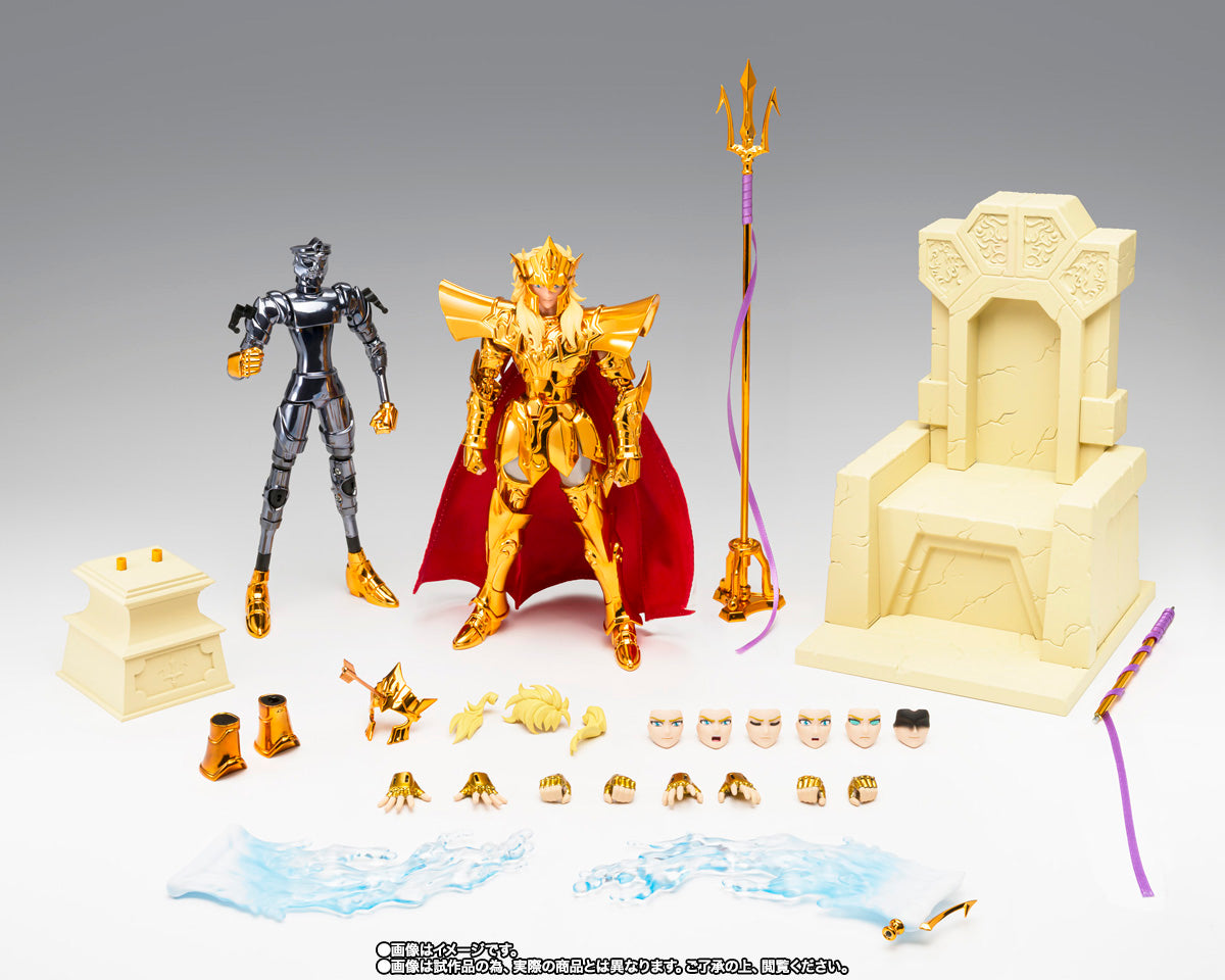 Saint Seiya Myth Cloth EX Sea Emperor Poseidon Original Color Edition Action Figure Exclusive