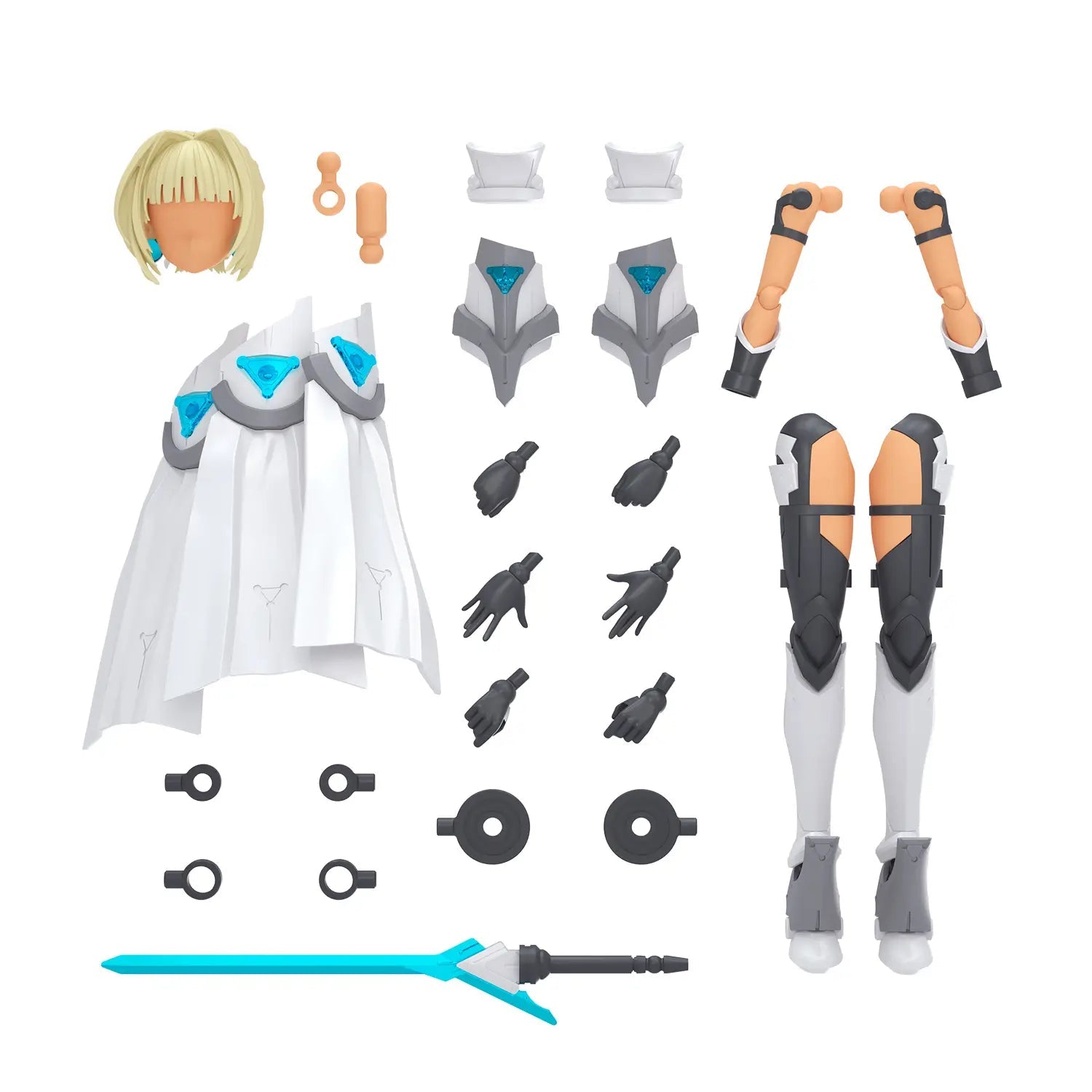 Bandai 30 Minutes Sisters 30MS OP-23 Option Parts Set 23 Valkyrie Costume (Color C) Model Kit