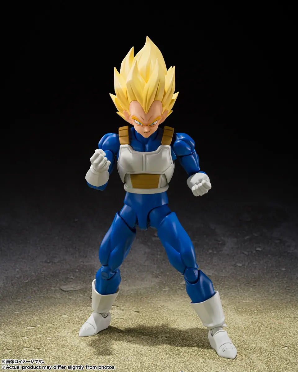 S.H. Figuarts Dragon Ball Z Super Saiyan Vegeta (Dangerous Pride) Action Figure