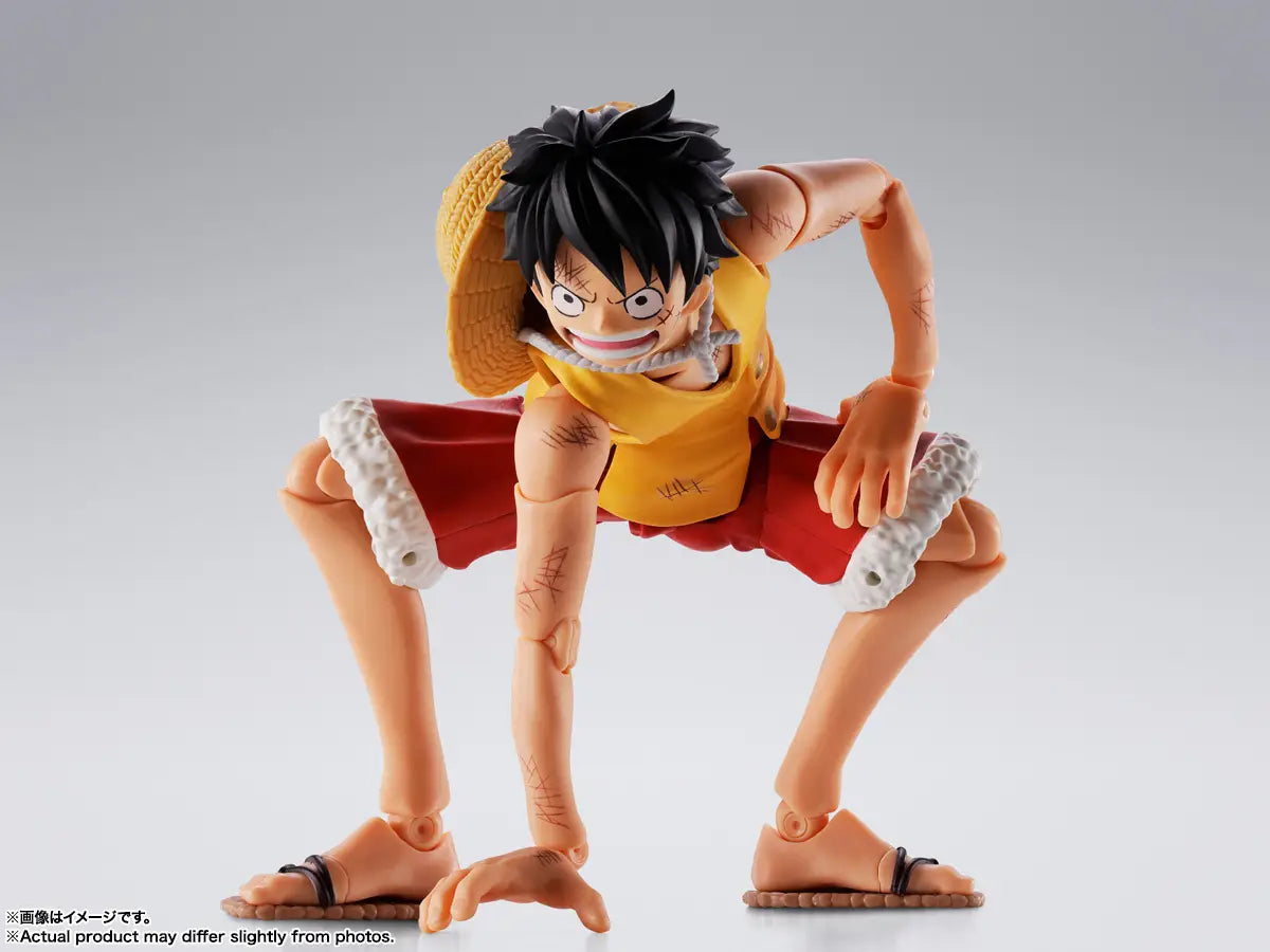 S.H. Figuarts One Piece Monkey D. Luffy (Summit War of Marineford) Action Figure