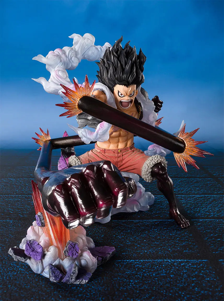 Figuarts Zero Extra Battle One Piece Monkey D. Luffy Gear 4 Snake Man King Cobra (Reissue) Statue