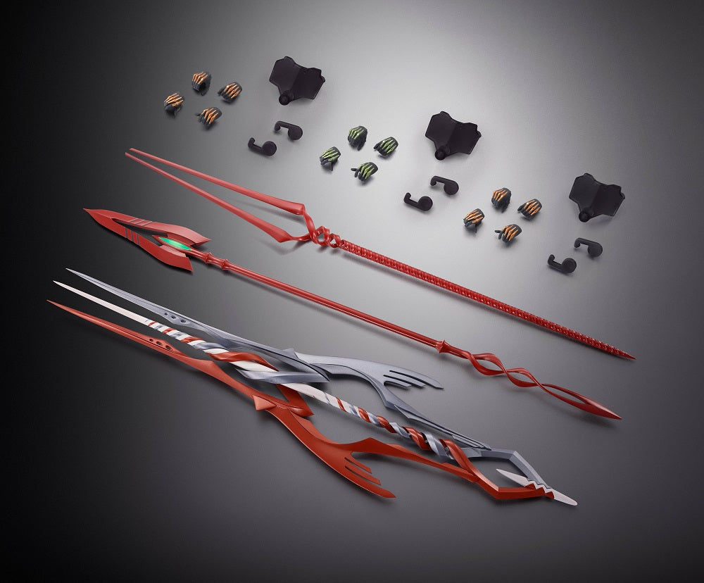 Bandai Metal Build Evangelion 3 Spears Set (30th with the Spear Another color) Action Figure