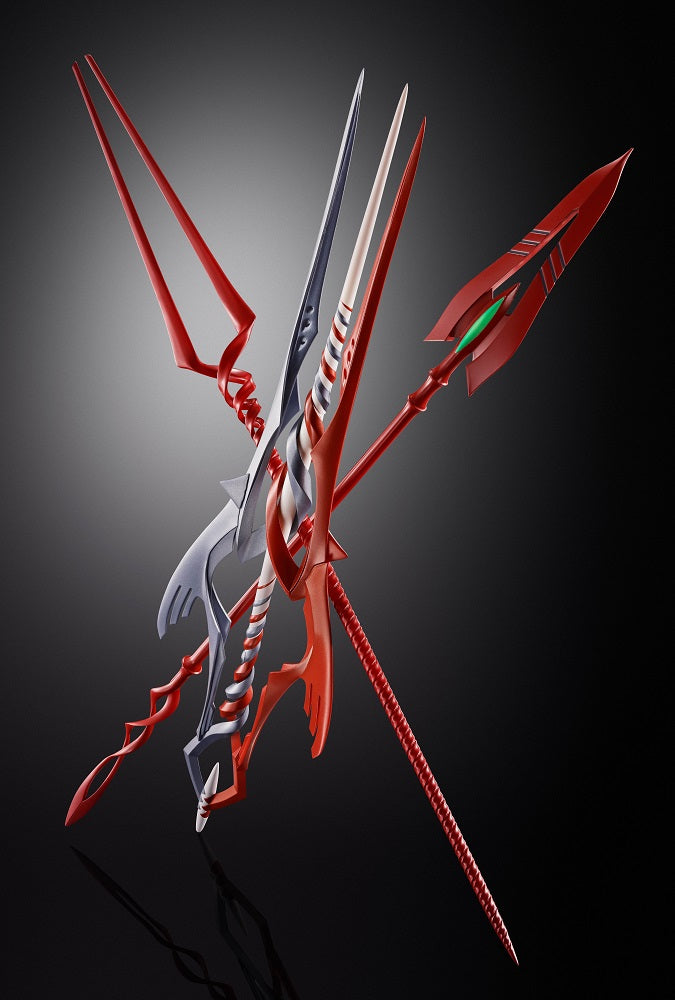 Bandai Metal Build Evangelion 3 Spears Set (30th with the Spear Another color) Action Figure