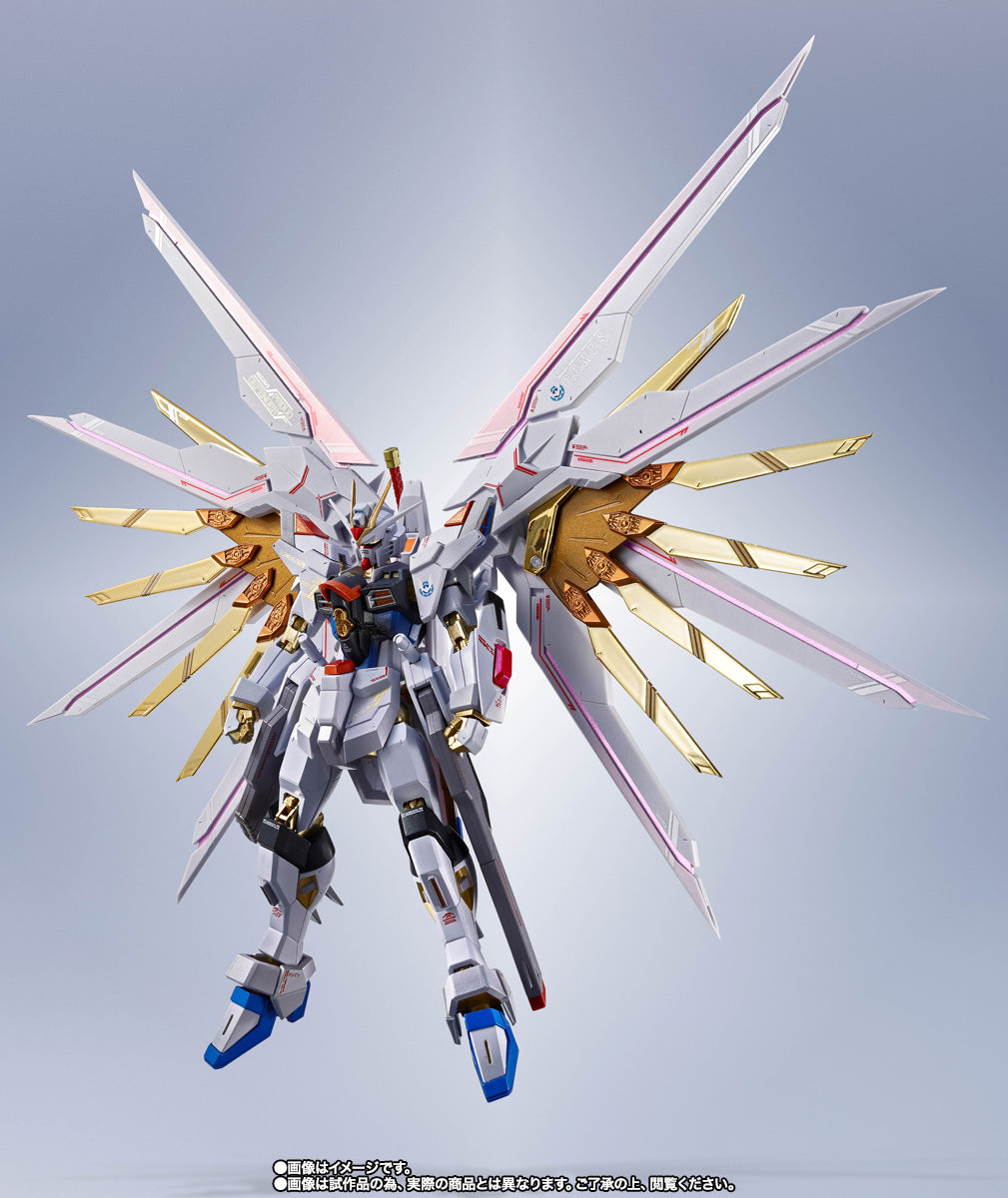 Bandai Metal Robot Spirits Mighty Strike Freedom Gundam (Final Battle Ver.) Action Figure