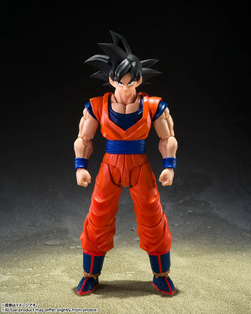 S.H. Figuarts Dragon Ball Z Son Goku (Kind-hearted Saiyan) Action Figure