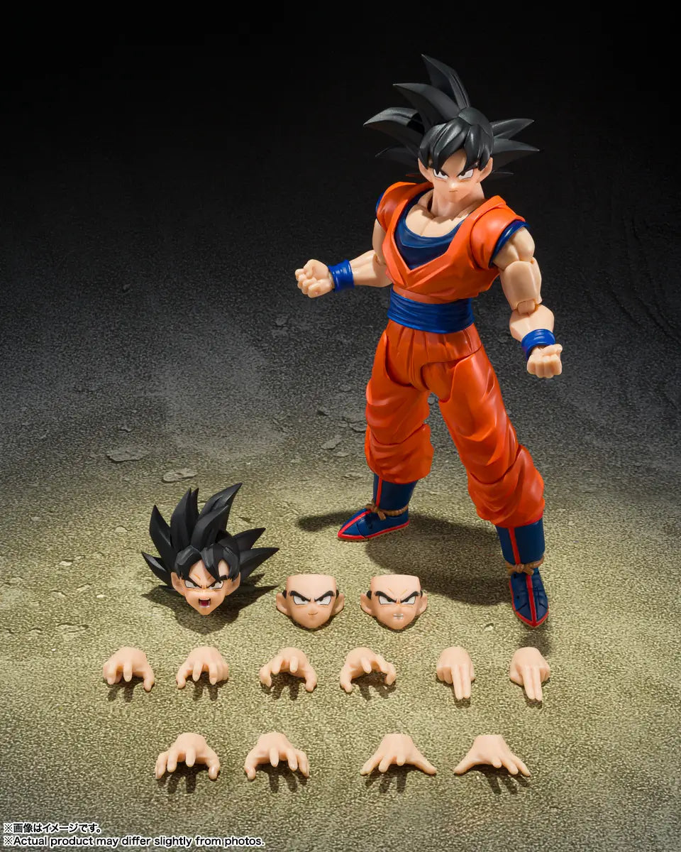 S.H. Figuarts Dragon Ball Z Son Goku (Kind-hearted Saiyan) Action Figure