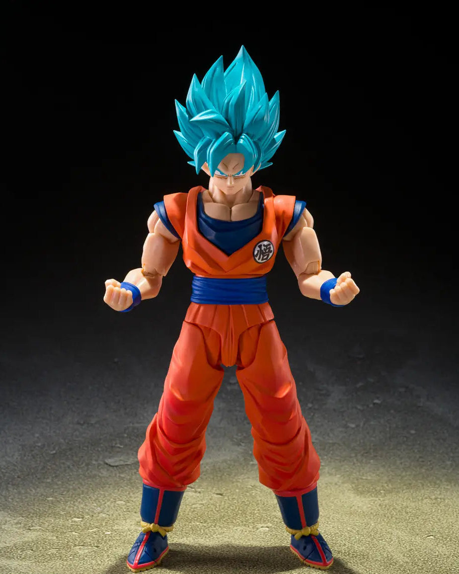 S.H. Figuarts Dragon Ball Super Saiyan God Super Saiyan Son Goku -Blue Power Transcending Limits- Action Figure