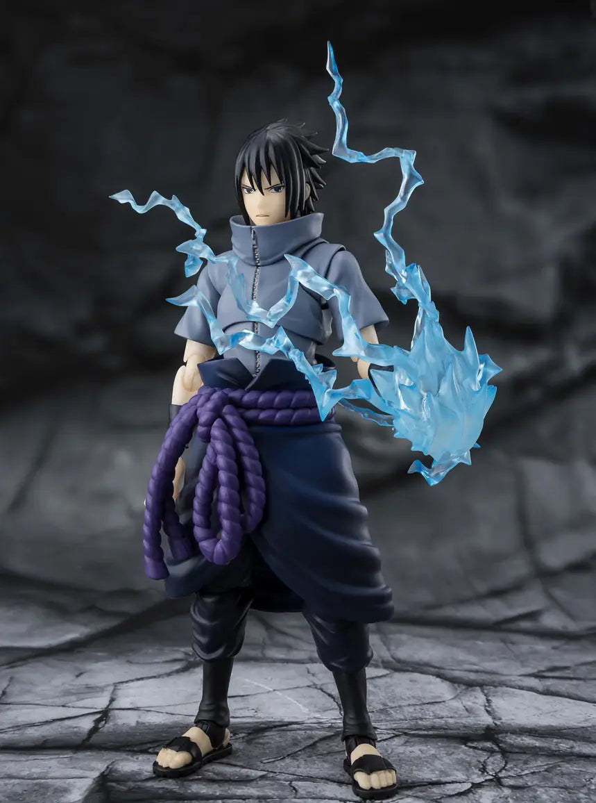 S.H. Figuarts Naruto Sasuke Uchiha -Solitary Shinobi- Action Figure