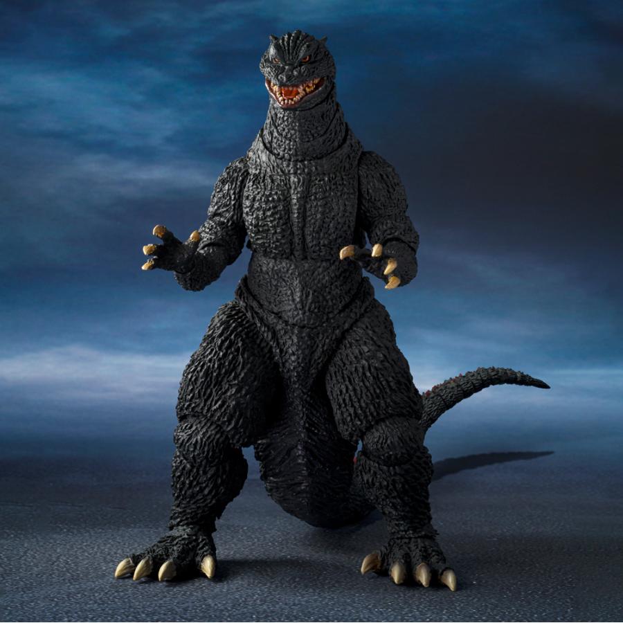S.H. MonsterArts Godzilla (2004) Heat Ray Ver. vs. New Gotengo Action Figure