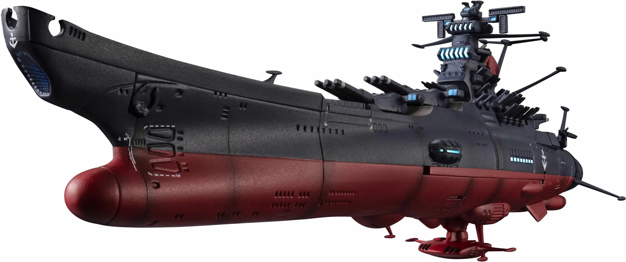 Star Blazers 3199 1/2000 Kikan Taizen (Third Remodeling Type) Scale Model Figure
