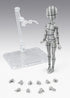 S.H. Figuarts Woman Female Body Chan (Ken Sugimori Edition Wireframe) Gray Color Ver. Action Figure