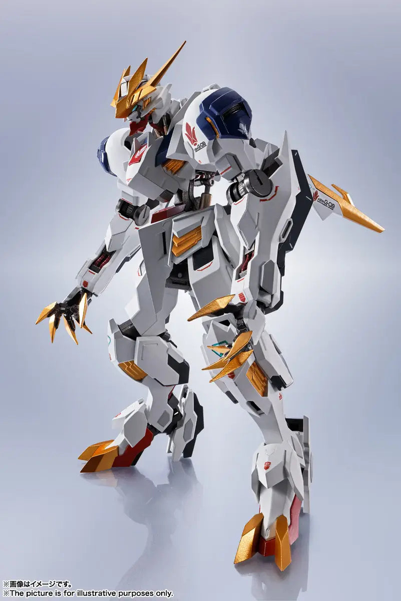 Bandai Metal Robot Spirits Gundam Iron-Blooded Orphans Barbatos Lupus Rex (Reissue) Action Figure