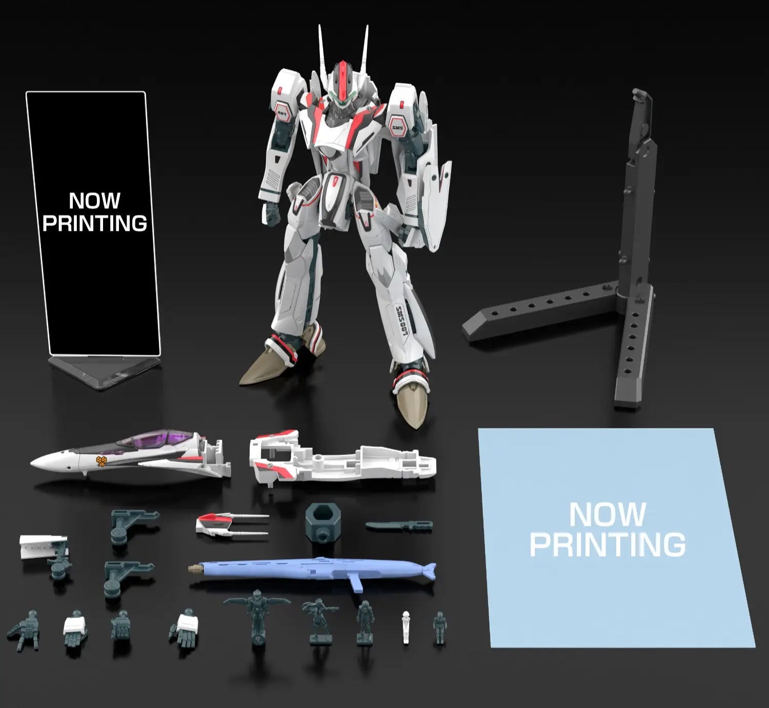 Bandai Macross Frontier HG 1/100 VF-25F Messiah Valkyrie (Alto Saotome Custom) Deluxe Set Model Kit