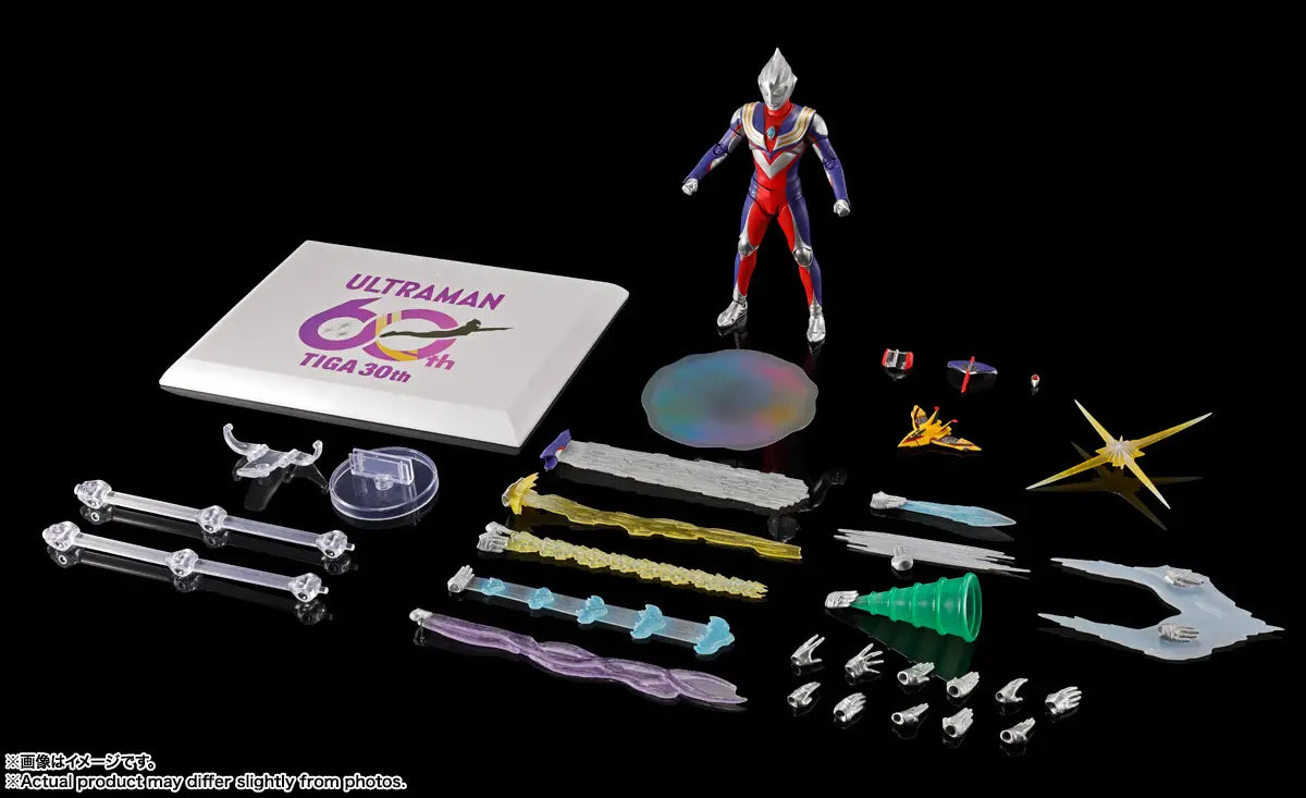 S.H. Figuarts Shinkocchou Seihou Ultraman Tiga Multi Type 30th Anniversary Edition Action Figure