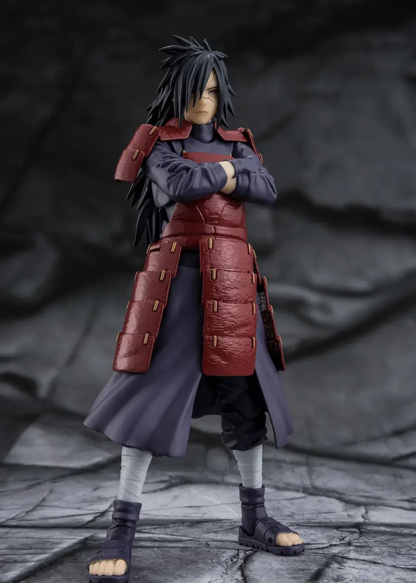 S.H.Figuarts Naruto Shippuden Madara Uchiha -Legend of Darkness- Action Figure