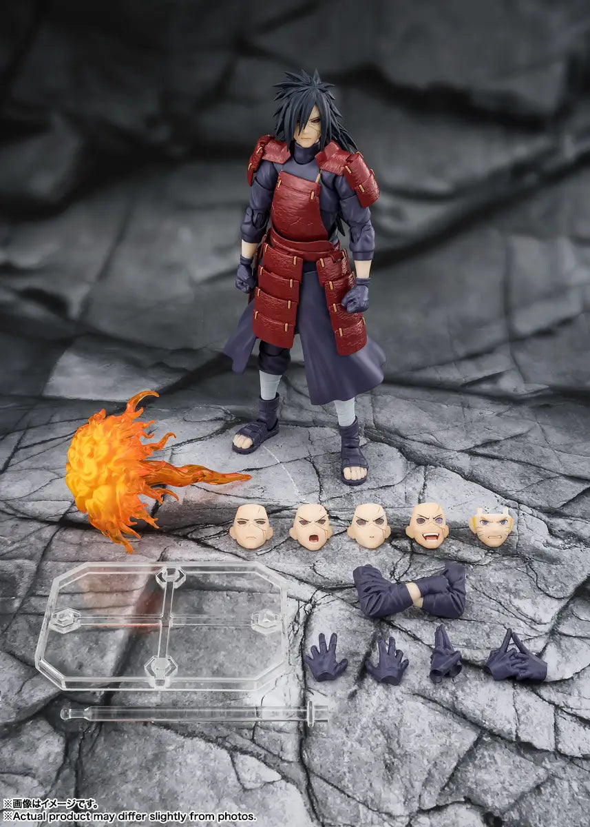 S.H.Figuarts Naruto Shippuden Madara Uchiha -Legend of Darkness- Action Figure