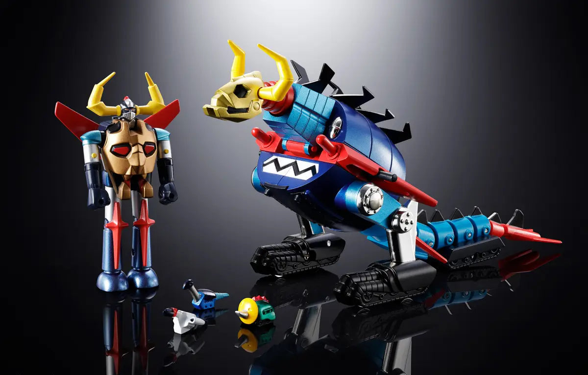 Bandai Chogokin Dino Mech Gaiking Daikumaryu & Gaiking Action Figure